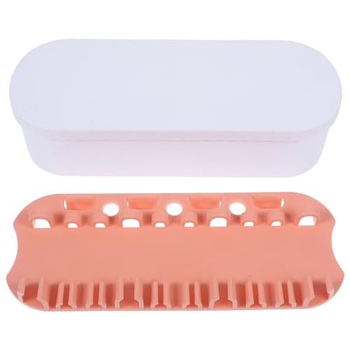 Alipis Kasten Kosmetik-Reinigungsbox Reinigungsmatte für Make-up-Pinselreiniger für Frauen make up brush cleaner makeup brush cleaner Bürste Make-up-Pinselreiniger-Boxen von Alipis