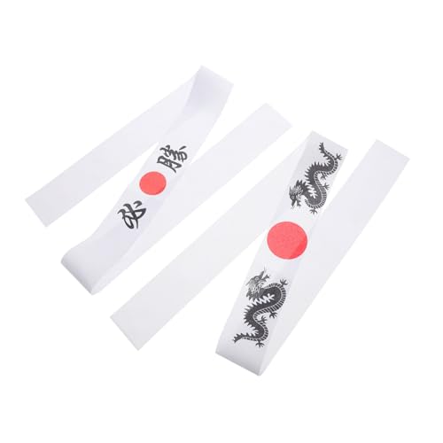 Alipis Chef-bandana Für Herren Karate-stirnband Im Japanischen Stil Sushi-chef-kopfbedeckung Ninja-aufdruck 2er-pack Alipis Chef-bandana Für Herren Karate-stirnband Im Japanischen Stil Sushi-chef-kopfbedeckung Ninja-aufdruck 2er-pack von Alipis