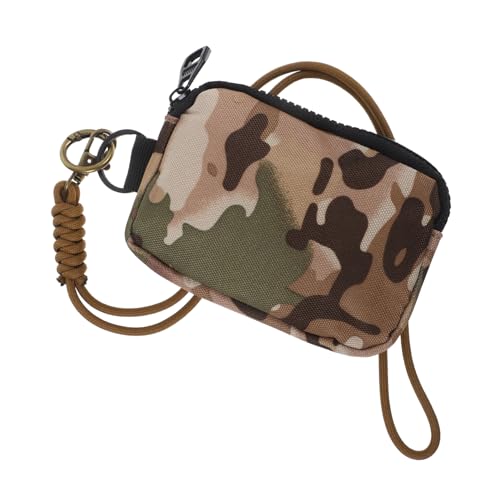 Alipis Freizeit Im Freien Reise-brieftaschen-Organizer Münzbeutel Schmuckbeutel Reisegeldbörse Kreditkarteninhaber Tragbare Schlüsselaufbewahrung Münzfach Oxford-Stoff von Alipis