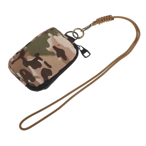 Alipis Freizeit Im Freien Tragbare Schlüsselaufbewahrung Sportliche Geldbörse Brieftasche Für Id-kartenhalter Geldbörse Mit Reißverschluss Münzgrundtasche Schlüsselkartenetui Oxford-Stoff von Alipis