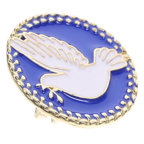 Alipis Brosche Mit Friedenstaube Der Vereinten Nationen Tauschbrosche Schalclips Kleidungsabzeichen Für Kleidung Rucksäcke Hüte Taschen von Alipis