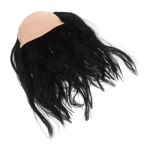Alipis Kahle Perücke für Cosplay Lustige Glatzenperücke für Halloween Karneval Maskerade Kostümpartys Synthetisches Haar Realistische Einfach zu Pflegen von Alipis