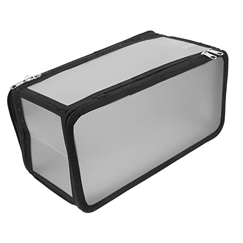 Alipis Kompakter Reise-Organizer Wiederverwendbare Make-up-Tasche Multifunktionale Kosmetiktasche Mit Reißverschluss Für Damen von Alipis