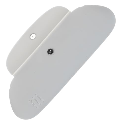 Alipis Kosmetik-aufbewahrungskoffer Make-up-Taschen Für Die Reise Grau Silikon Beauty Organizer Pinselhalter von Alipis