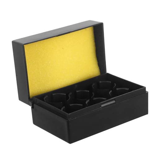 Alipis Mikroskop Linsenschutz Aufbewahrungsbox Stoßfestes Schutzgehäuse für Linsen Mit Kratzschutz Kompakt Leicht Für Labor Wissenschaftliche Geräte Transport von Alipis