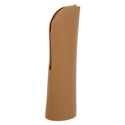 Alipis Reise-Make-up-pinselhalter Silikon-Make-up-pinseltasche Tragbares Etui Organizer Für Make-up-Tools Einfacher Zugriff Mit Reißverschluss von Alipis