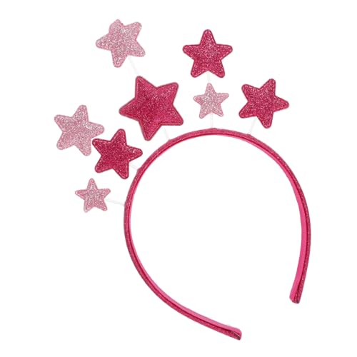 Alipis Stern-stirnband Für Junge Mädchen Weiches Haar-accessoire Geburtstagsparty-haarband Kopfbedeckung Für Mädchen Und Frauen Festtags-haarband von Alipis
