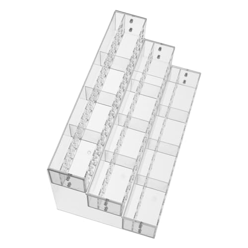 Alipis Stifthalter Aus Acryl Mit Fächern Transparenter Stifthalter Für Schreibtisch Organizer Für Make-up-pinsel Und Kunstpinsel Mehrstufiger Stiftständer Mit Solider Basis Alipis Stifthalter Aus Acryl Mit Fächern Transparenter Stifthalter Für Schreibtisch Organizer Für Make-up-pinsel Und Kunstpinsel Mehrstufiger Stiftständer Mit Solider Basis von Alipis