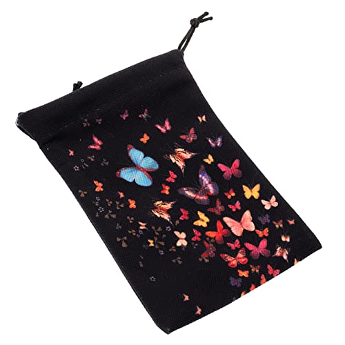 Alipis Aufbewahrungstasche Für Tarotkarten Mit Kordelzug Tarotkartentasche Aus Hochwertigem Material Tragbarer Tarotkartenhalter Organizer Für Tarotkarten Aufbewahrungsbeutel Für von Alipis