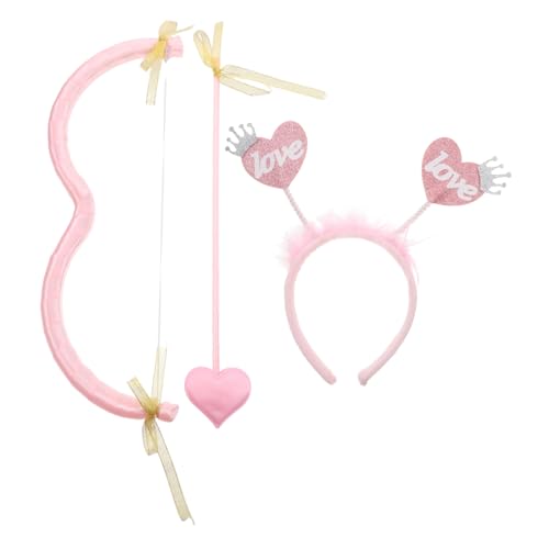 Alipis Valentinstag-stirnbänder Für Frauen: Amor-kostüm-stirnband-set Für Partys Hochzeiten Geburtstage von Alipis