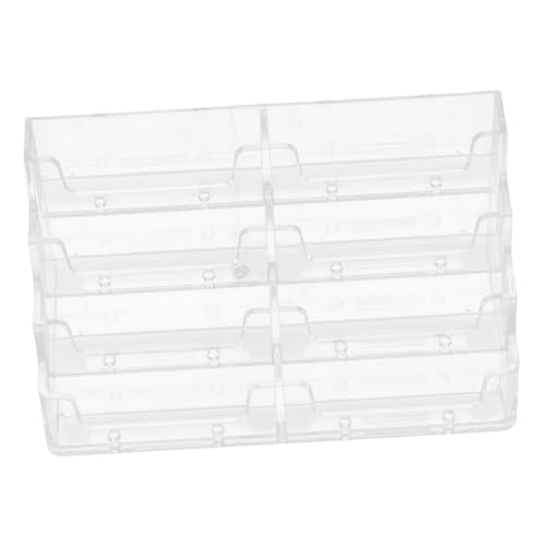 Alipis Visitenkartenetui Visitenkartenhalter-Organizer Visitenkartenorganisator Display Mit Mehreren Visitenkartenhaltern Kartenhalter Stehen Visitenkartenhalter Damen Acryl Transparent Alipis Visitenkartenetui Visitenkartenhalter-Organizer Visitenkartenorganisator Display Mit Mehreren Visitenkartenhaltern Kartenhalter Stehen Visitenkartenhalter Damen Acryl Transparent von Alipis