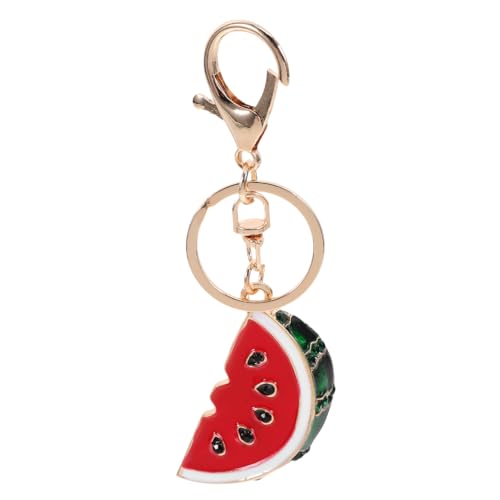 Alipis Wassermelonen-Schlüsselanhänger Palästina-Schlüsselanhänger Glitzernder Strass- Süßer Obst- Glitzernder Zum Aufhängen Als von Alipis