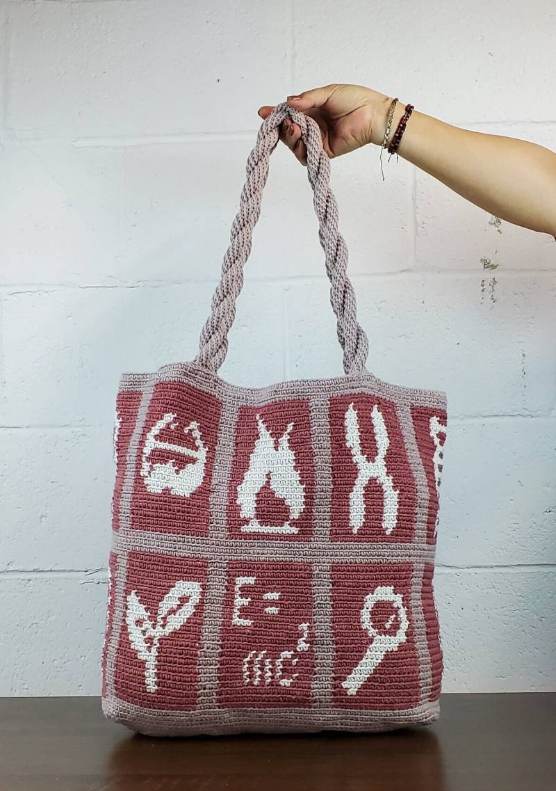 Die Tasche Ist Handgenäht Und Wurde Von Mir in Liebevoller Handarbeit Gefertigt von AlisFiberArts