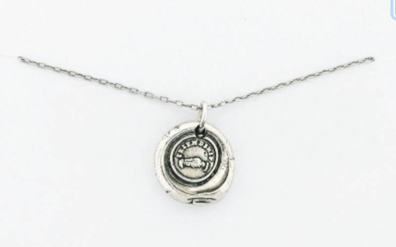 Wachs-Siegel Schmuck, Freundschaft Wachs-Siegel-stempel, Wachs-Siegel-Anhänger, Besten Freund Schmuck von AlisaMichelleDesigns