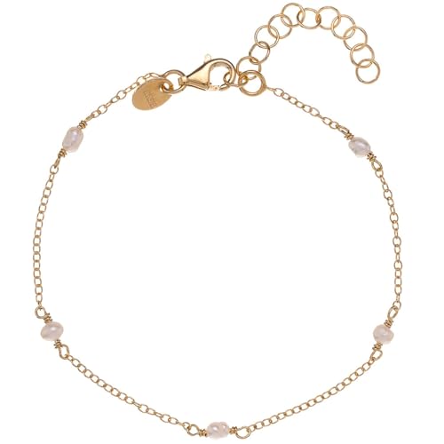 Alisia Damenarmband Perla Vergoldet mit kleinen Perlen AL4420.01.000 Alisia Damenarmband Perla Vergoldet mit kleinen Perlen AL4420.01.000 von Alisia