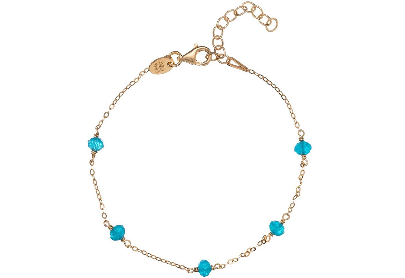 Alisia Gliederarmband DamenPietre Vergoldet Amazonit Alisia Gliederarmband DamenPietre Vergoldet Amazonit von Alisia