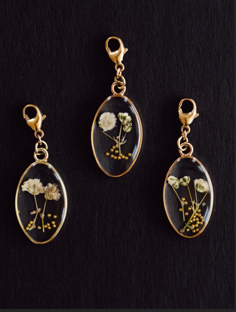 Blume Charm, Charms, Charm Halskette, Bettelarmband, Zum Selber Zusammenstellen von AlisonStorryJewelry