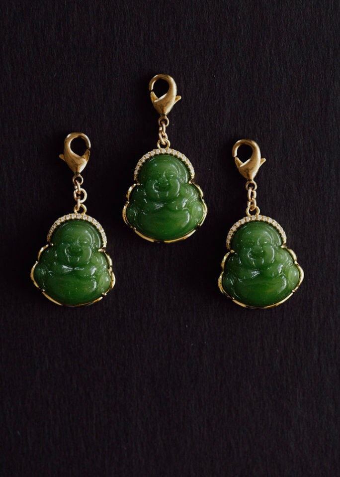 Buddha Charm, Charms, Charm Halskette, Spirituelle Charms von AlisonStorryJewelry