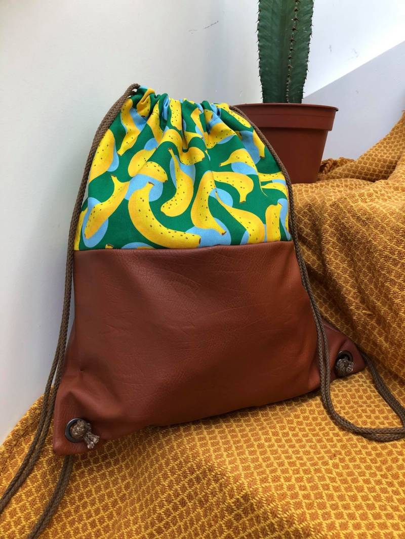Drawstring Rucksack von AlissColorfulHcraft