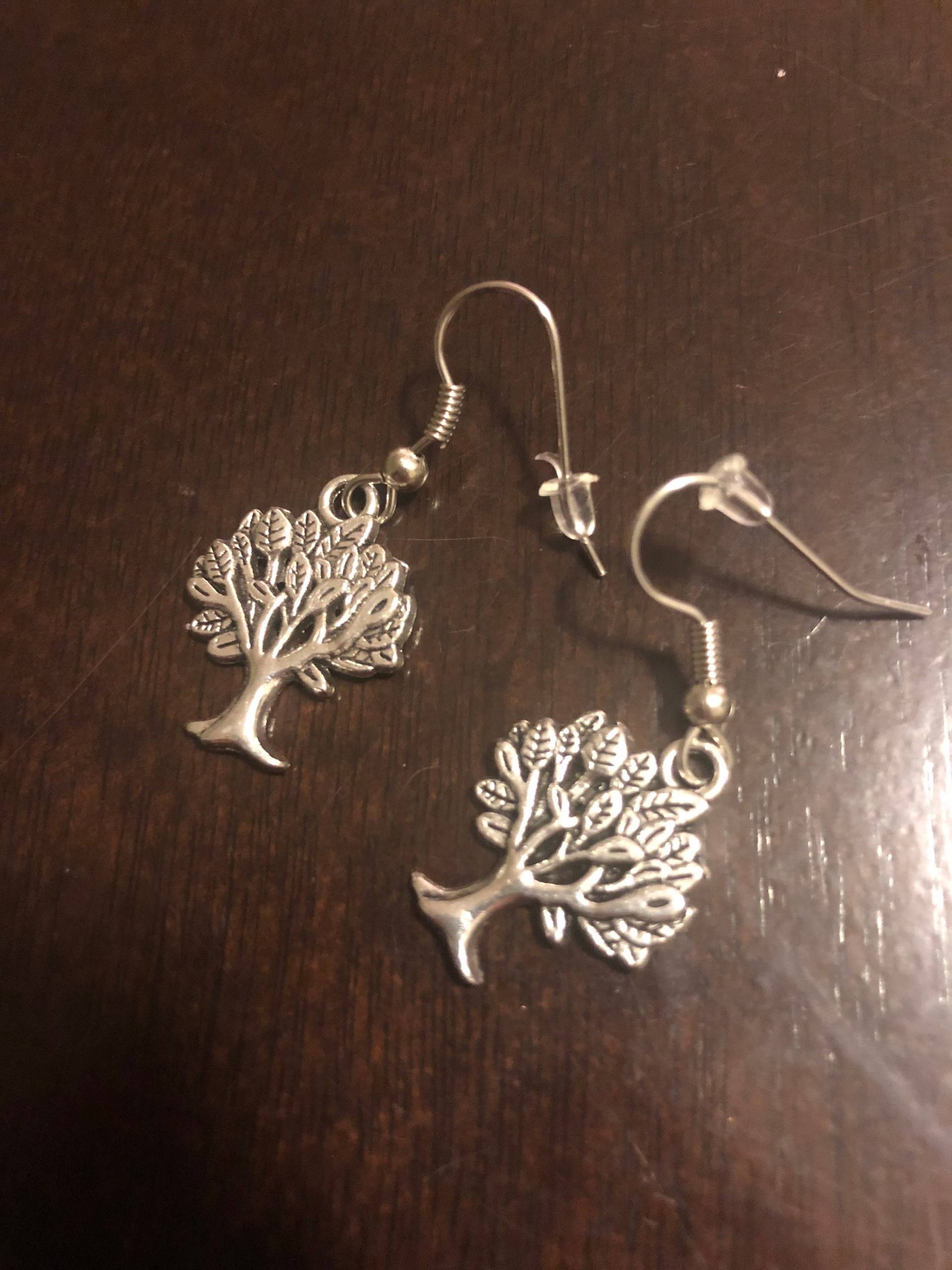 Ohrringe Silber Baum von Alittlepeaceofmama