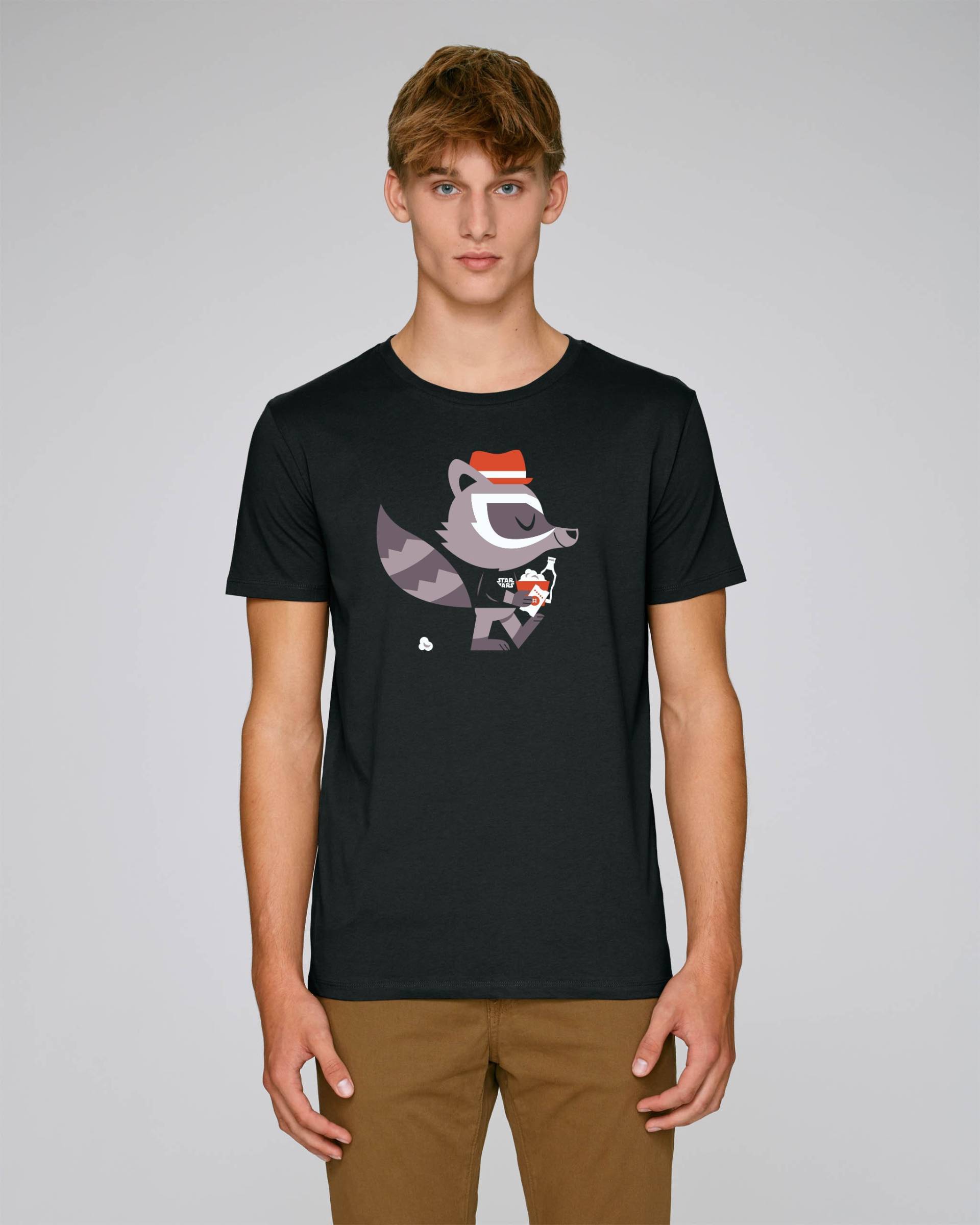 Cinema Raccoon T-Shirt Boys von AliveClothingShirts