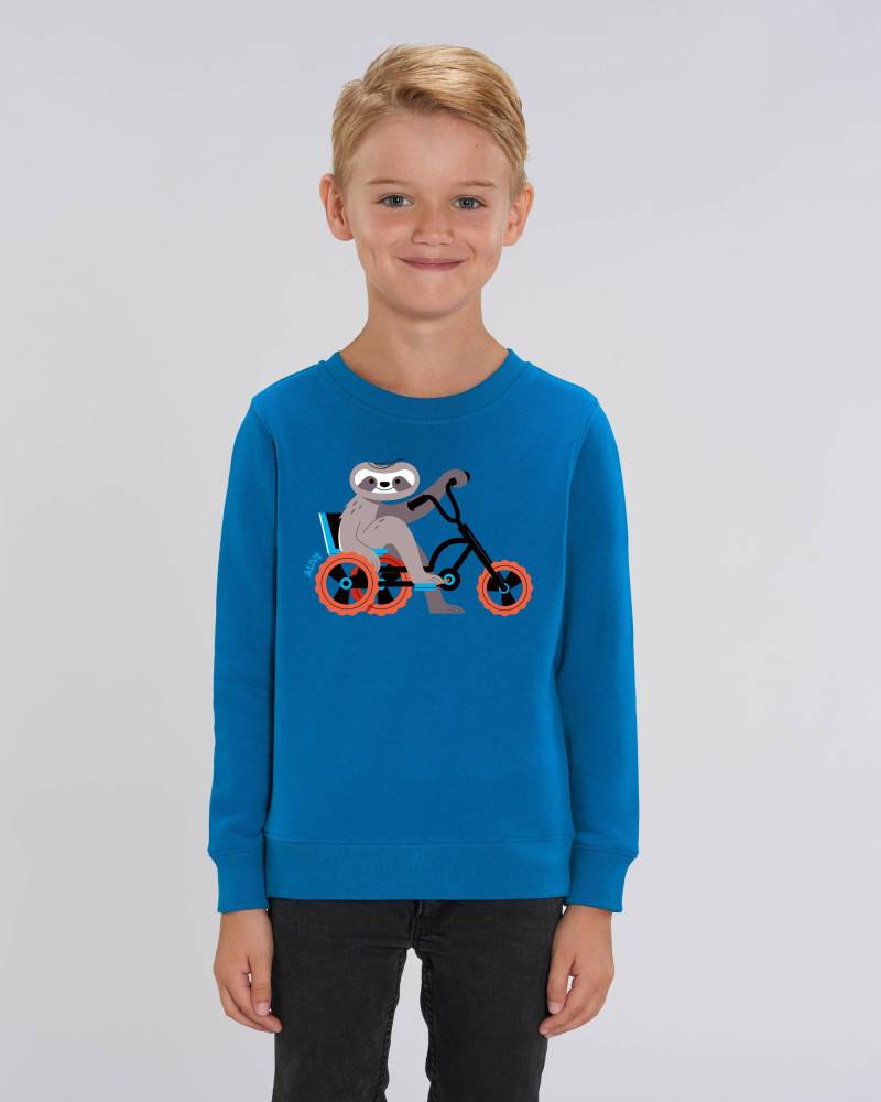 Faultier Cruiser Longsleeve Sloth Sweatshirt Kids Jungs von AliveClothingShirts