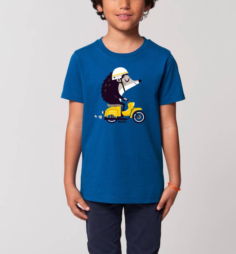 Kinder T-Shirt Igel Vespa von AliveClothingShirts