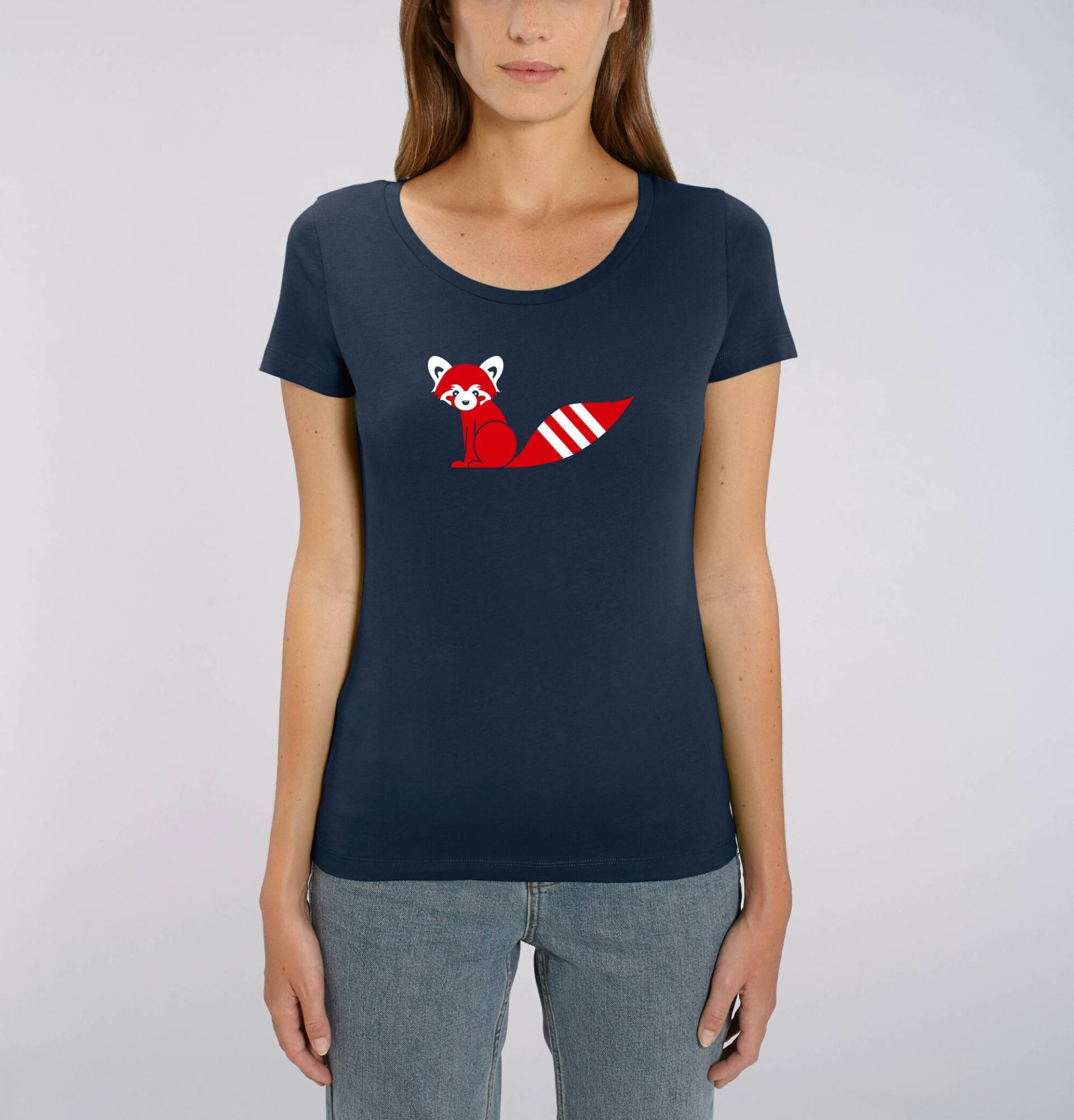 Red Panda T-Shirt Girls von AliveClothingShirts