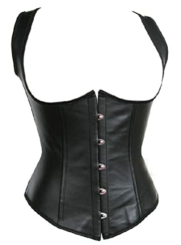 Alivila.Y Fashion Corset Damen alivila.y art und weise faux-leder underbust stahl ohne knochen korsett-taille cincher 6xl / brust: 45-47inch taille: 39-41inch schwarz Alivila.Y Fashion Corset Damen alivila.y art und weise faux-leder underbust stahl ohne knochen korsett-taille cincher 6xl / brust: 45-47inch taille: 39-41inch schwarz von Alivila.Y Fashion
