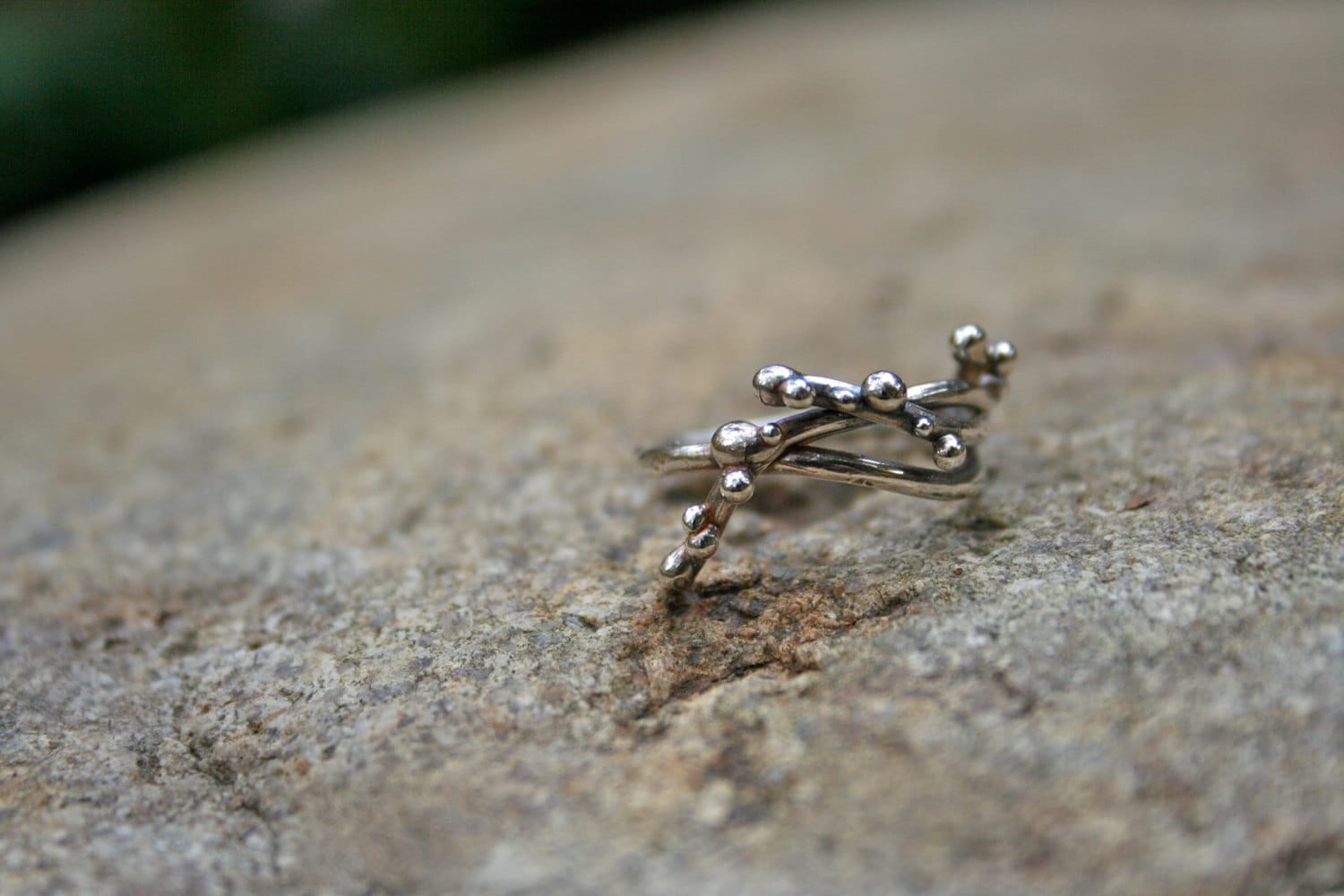 sterling Silber Knospenranke Ring sterling Silber Knospenranke Ring von AlixTalorDesign