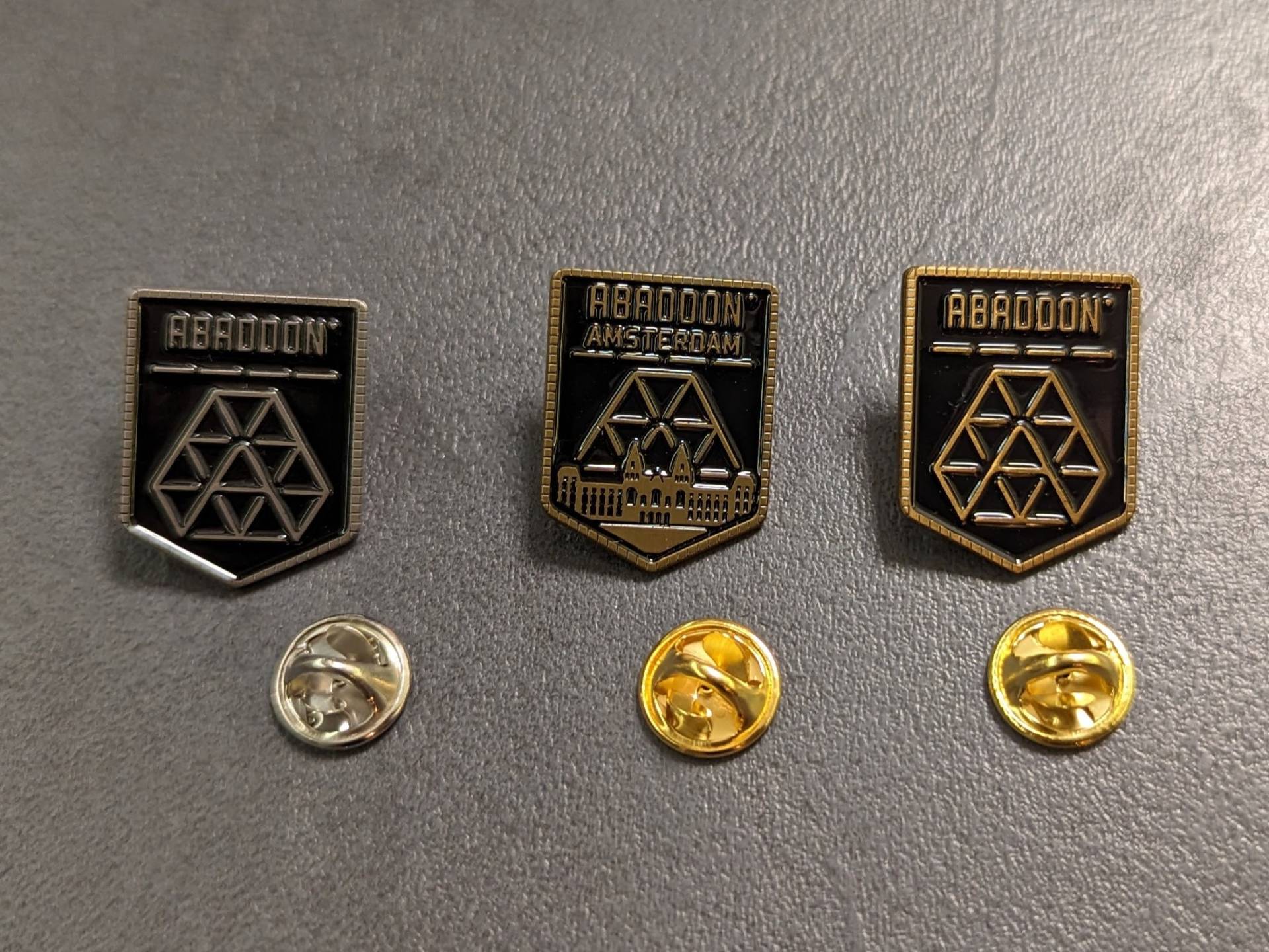 Abaddon Prime Amsterdam Ingress Anomaly Pin Silver Gold von AlkaliaSwag