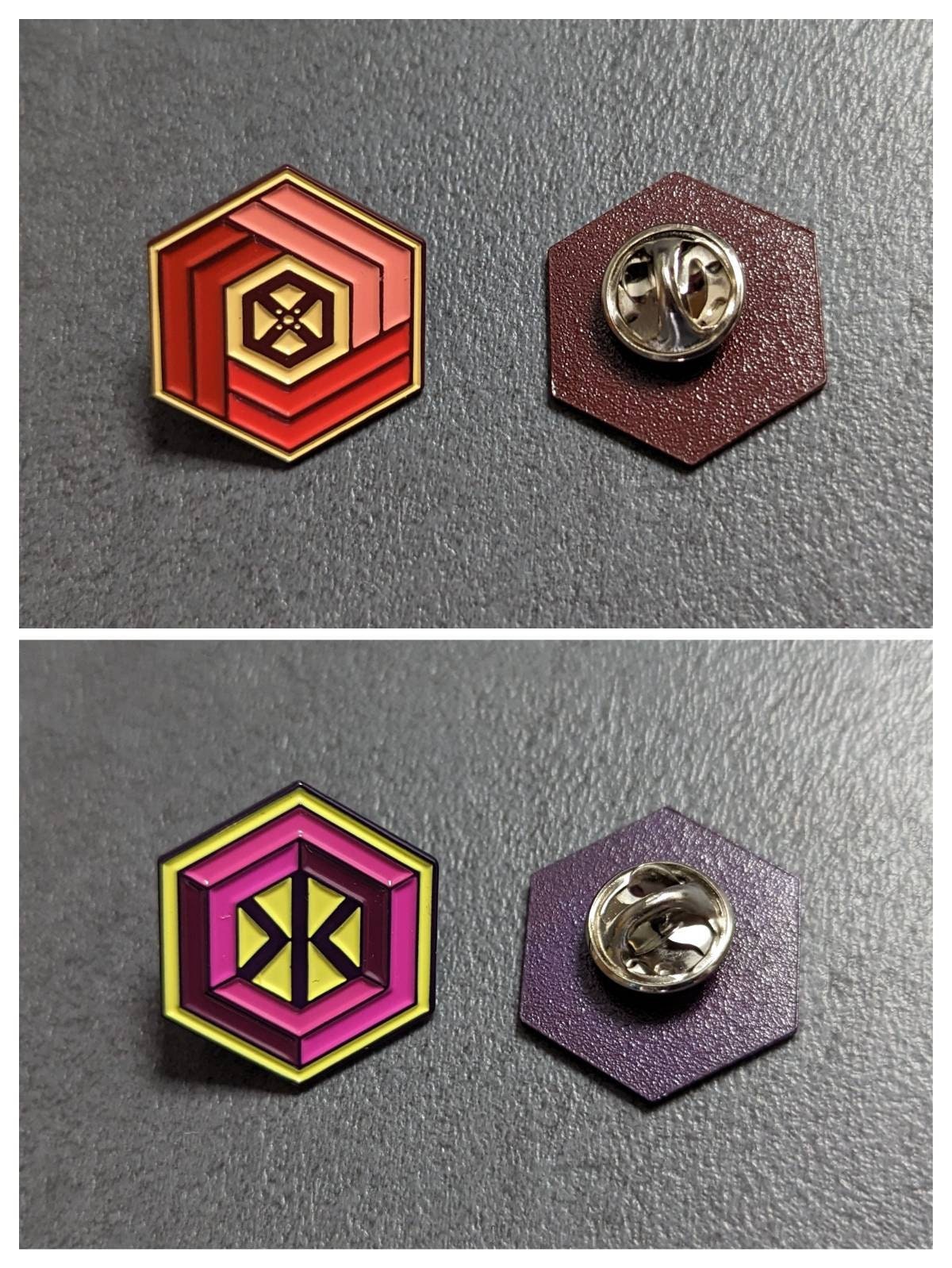 Kureze & Kythera Effect Ingress Badge Pin von AlkaliaSwag