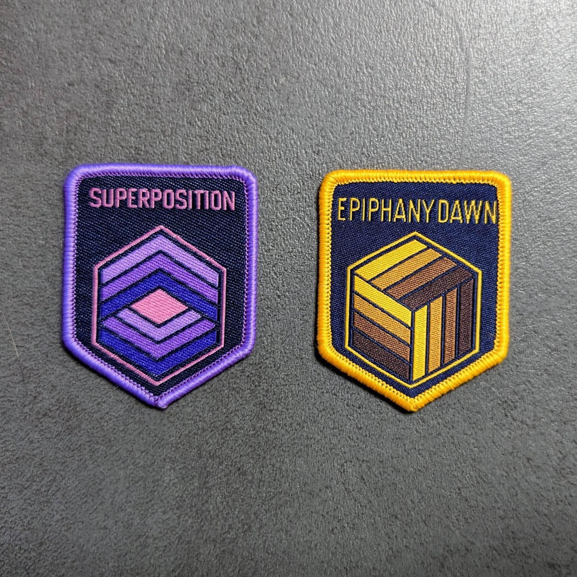 Superposition Und Epiphany Dawn Ingress Patch von AlkaliaSwag