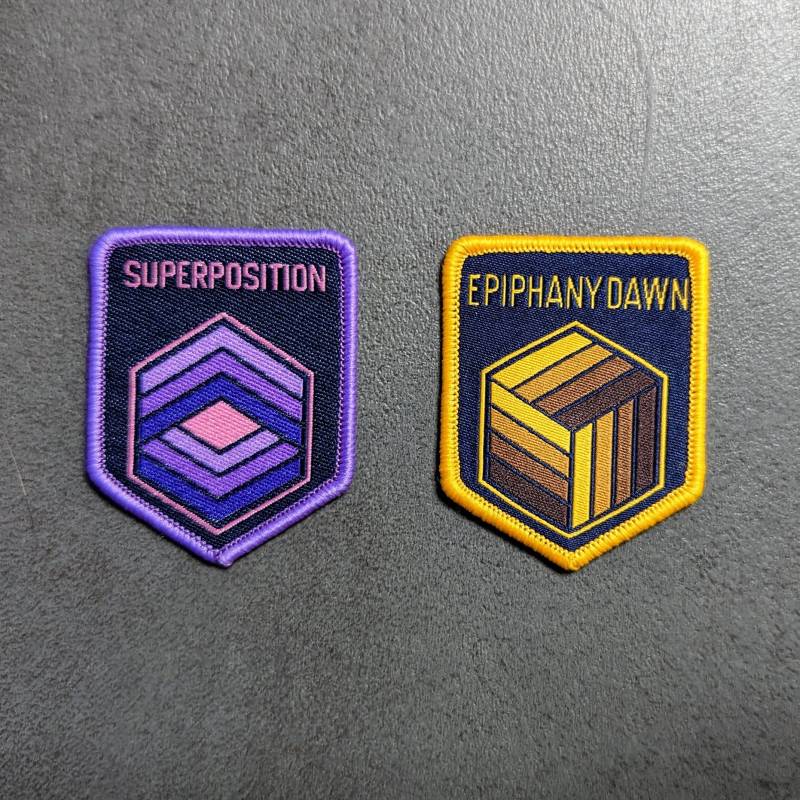 Superposition Und Epiphany Dawn Ingress Patch von AlkaliaSwag