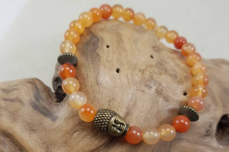 Buddha Natural Gemstone Handmade Bracelets-2 Choices von AlkaraDesigns