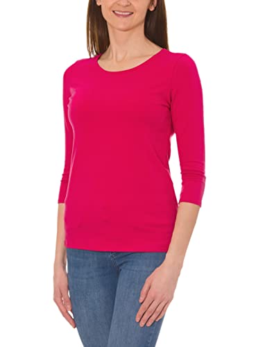 Alkato Damen Shirt 3/4 Arm mit Rundhals, Farbe: Amarant, Größe: M Alkato Damen Shirt 3/4 Arm mit Rundhals, Farbe: Amarant, Größe: M von Alkato