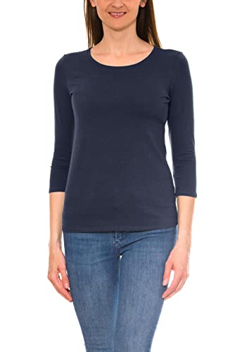 Alkato Damen Shirt 3/4 Arm mit Rundhals, Farbe: Dunkelblau, Größe: XXL Alkato Damen Shirt 3/4 Arm mit Rundhals, Farbe: Dunkelblau, Größe: XXL von Alkato