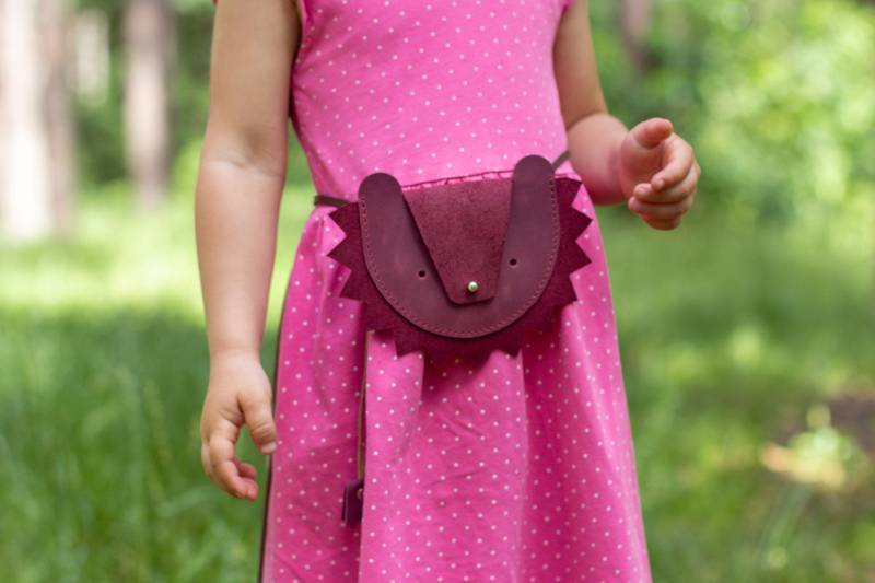 Gürteltasche Leder Für Kinder von AlkevichLeather