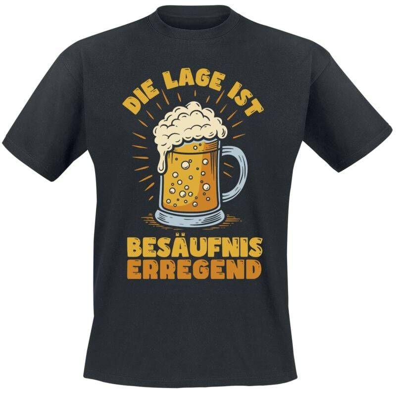 Alkohol & Party Besäufniserregend T-Shirt schwarz in M von Alkohol & Party