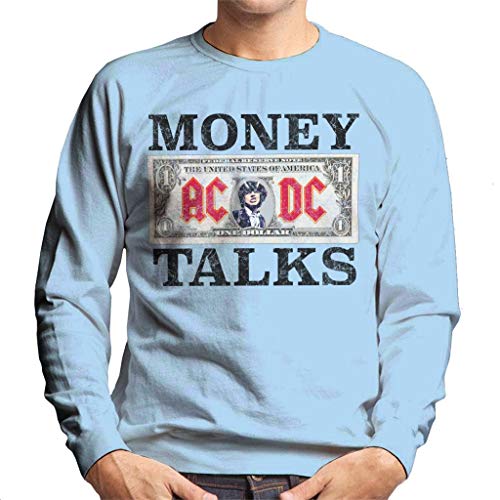 All+Every AC/DC Dollar Bill Money Talks Men's Sweatshirt von All+Every