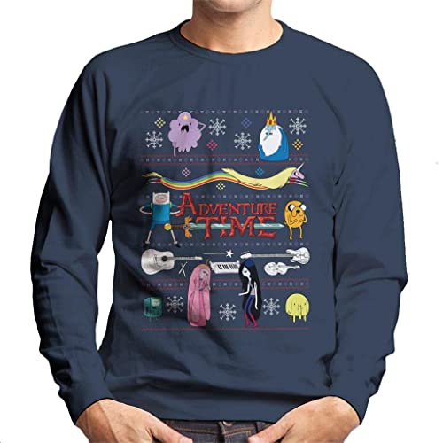 All+Every Adventure Time Christmas Characters Montage Men's Sweatshirt All+Every Adventure Time Christmas Characters Montage Men's Sweatshirt von All+Every