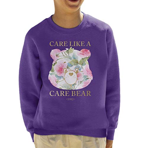 All+Every Care Bears Care Like A Care Bear Kid's Sweatshirt von All+Every