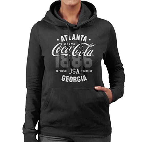 All+Every Coca Cola 1886 USA Sports Style Women's Hooded Sweatshirt von All+Every