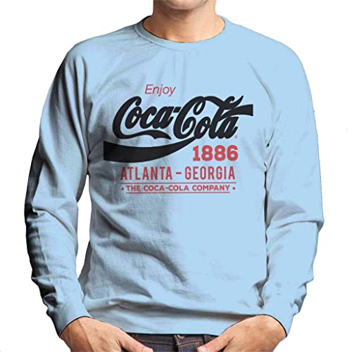 All+Every Coca Cola Black Classic Logo Men's Sweatshirt von All+Every