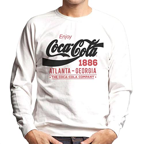 All+Every Coca Cola Black Classic Logo Men's Sweatshirt von All+Every