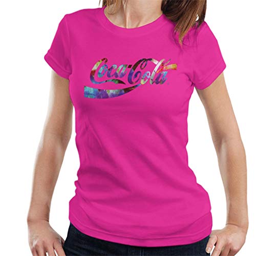 All+Every Coca Cola Colourful Gradient Mist Logo Women's T-Shirt von All+Every