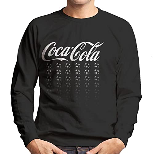 All+Every Coca Cola Football White Multi Balls Men's Sweatshirt von All+Every