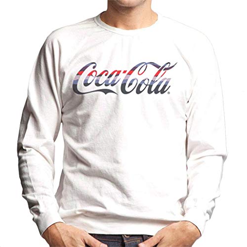 All+Every Coca Cola Horizon Stripe Logo Men's Sweatshirt von All+Every