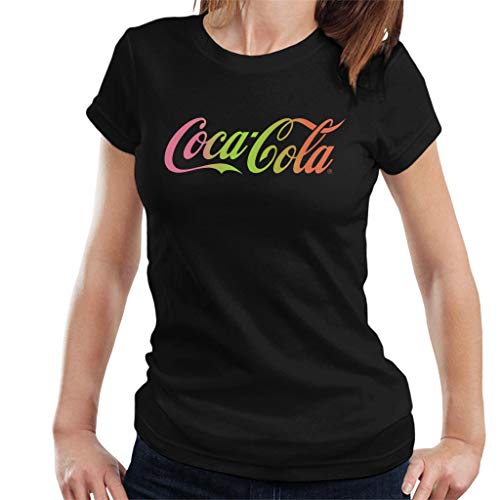 All+Every Coca Cola Rainbow Gradient Logo Women's T-Shirt von All+Every