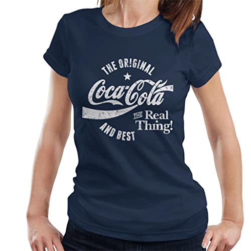 All+Every Coca Cola The Original and The Best White Logo Women's T-Shirt von All+Every